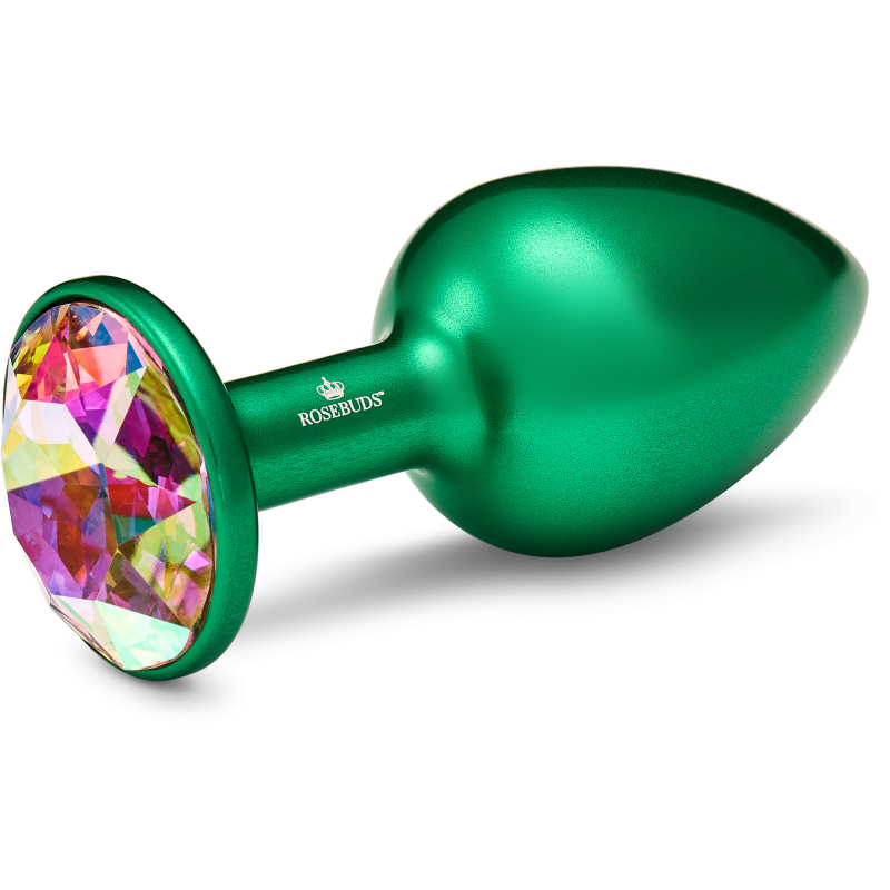 MEDIUM ALUMINUM GREEN CRYSTAL