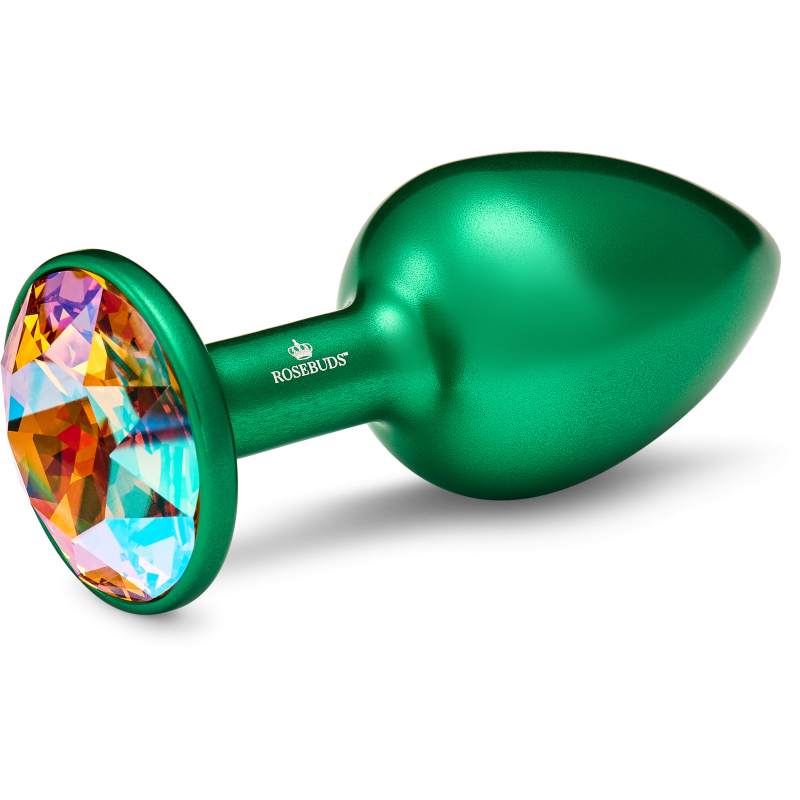 MEDIUM ALUMINUM GREEN CRYSTAL