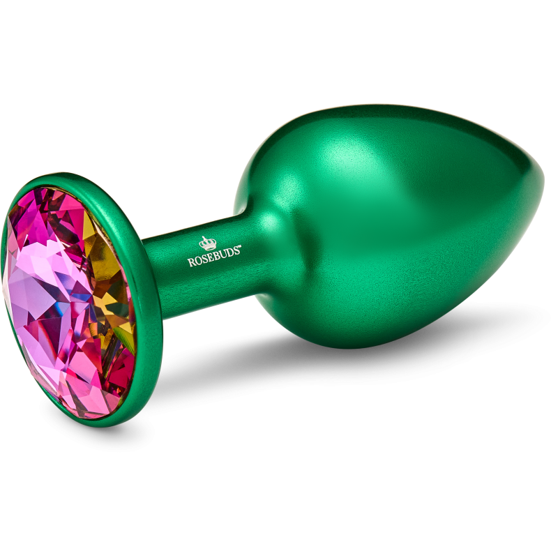 MEDIUM ALUMINUM GREEN CRYSTAL