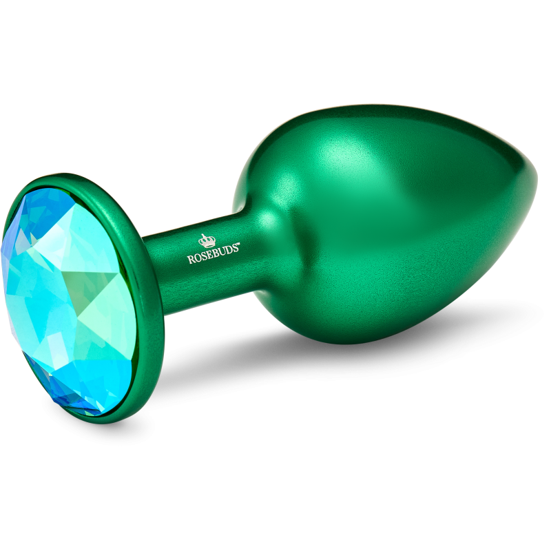 MEDIUM ALUMINUM GREEN CRYSTAL