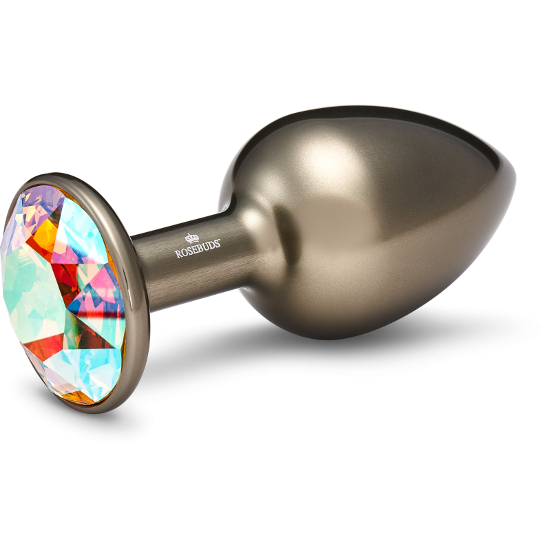 MEDIUM ALUMINUM GREY CRYSTAL