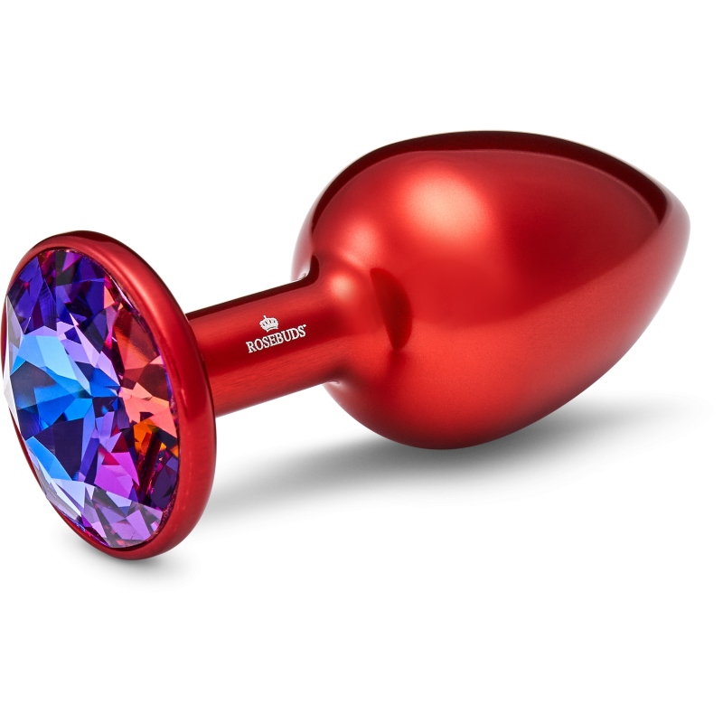 MEDIUM ALUMINUM RED CRYSTAL