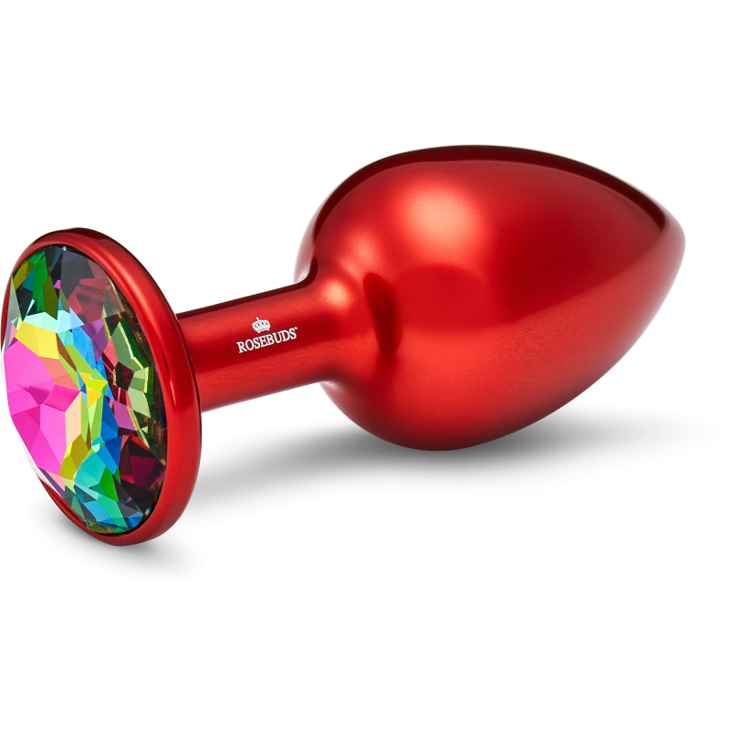 MEDIUM ALUMINUM RED CRYSTAL