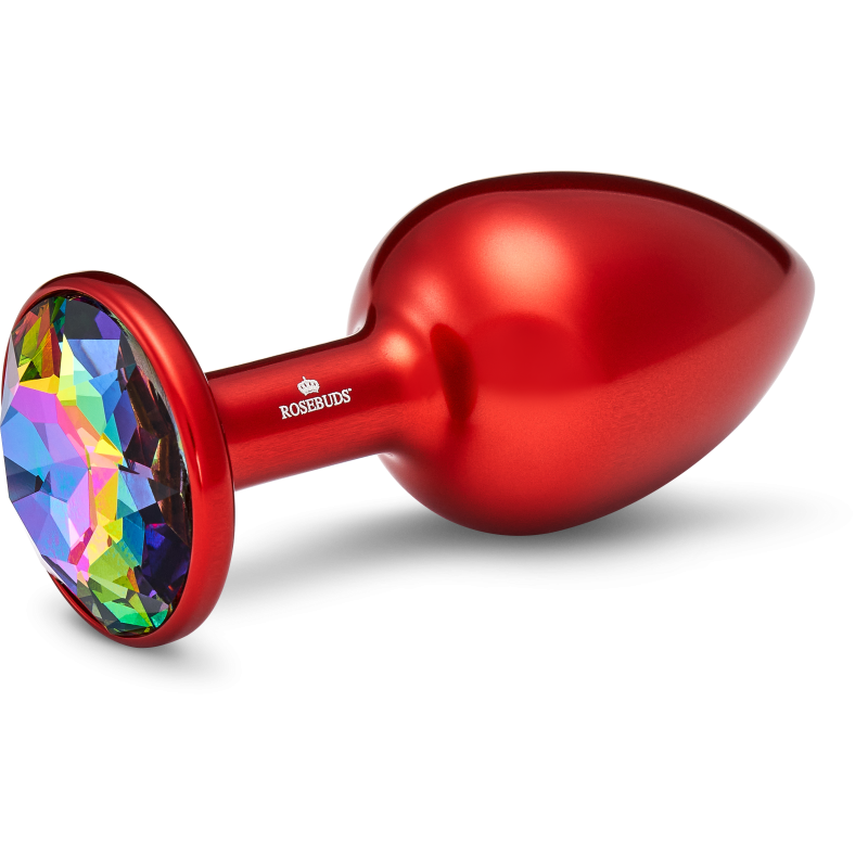 MEDIUM ALUMINUM RED CRYSTAL