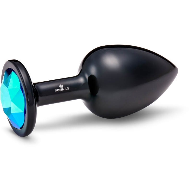 LARGE ALUMINUM BLACK CRYSTAL