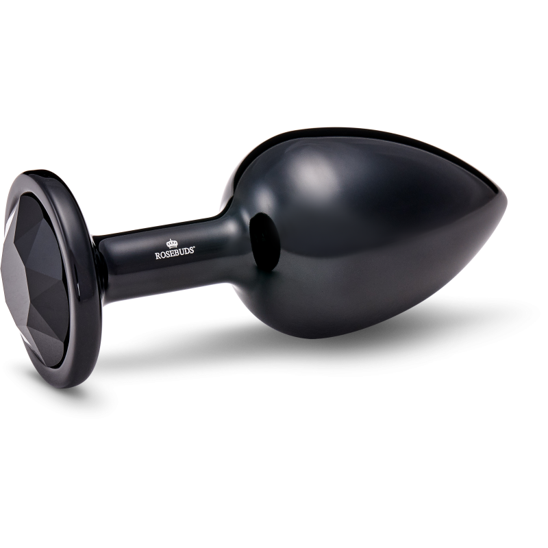 LARGE ALUMINUM BLACK CRYSTAL