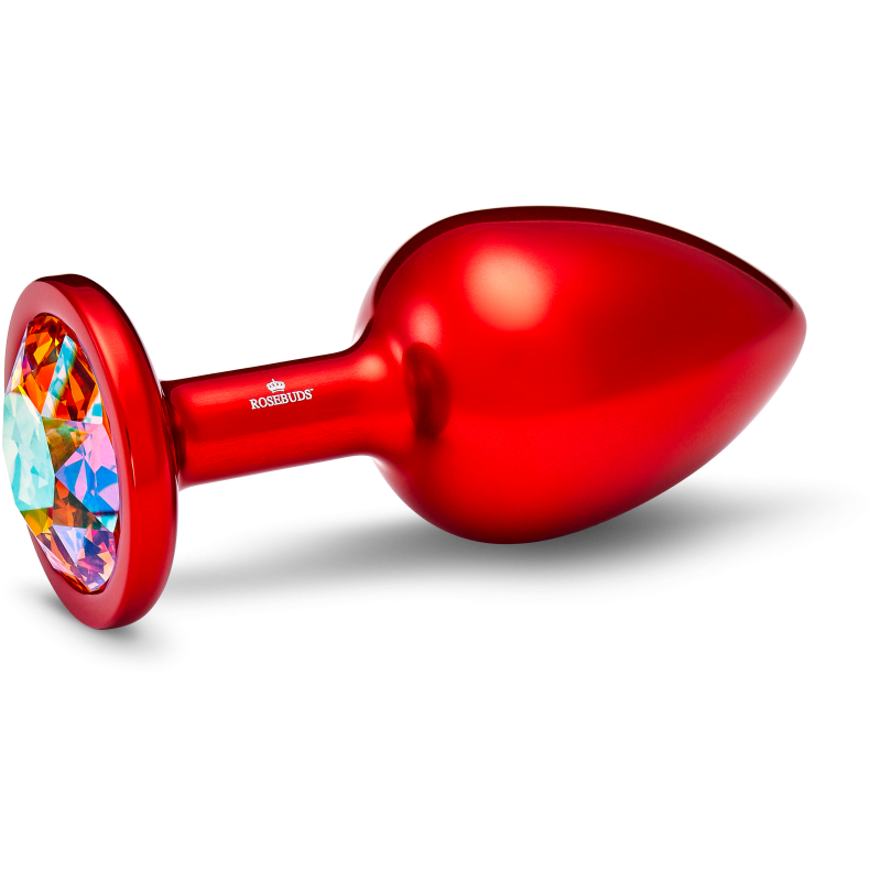 EXTRA LARGE ALUMINUM RED CRYSTAL