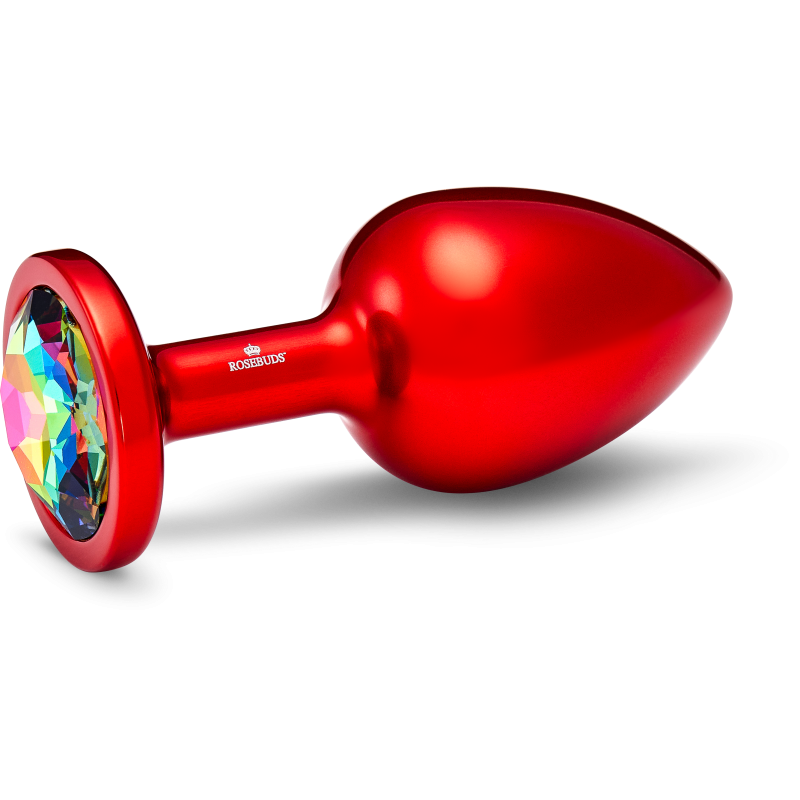 EXTRA LARGE ALUMINUM RED CRYSTAL