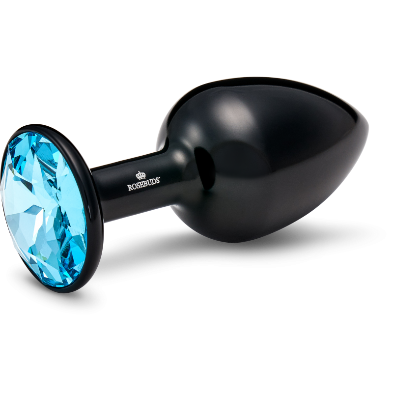 MEDIUM ALUMINUM BLACK CRYSTAL