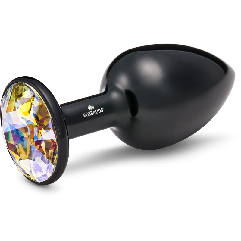 MEDIUM ALUMINUM BLACK CRYSTAL