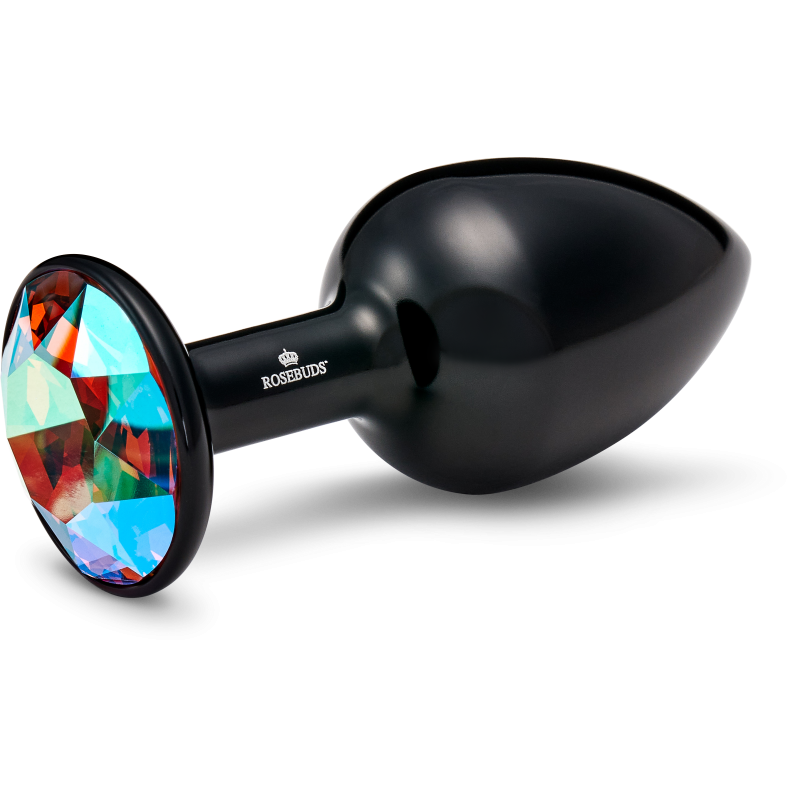 MEDIUM ALUMINUM BLACK CRYSTAL