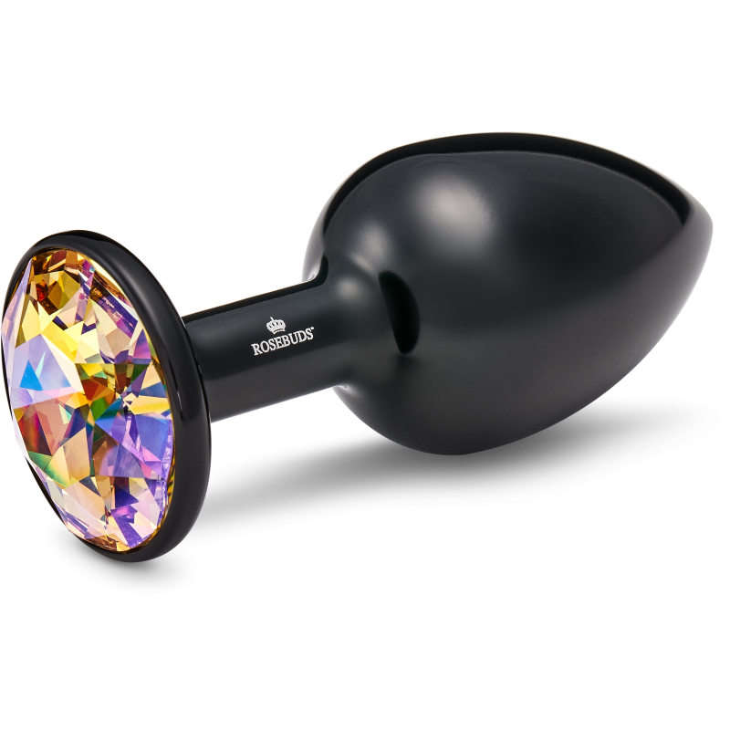 MEDIUM ALUMINUM BLACK CRYSTAL