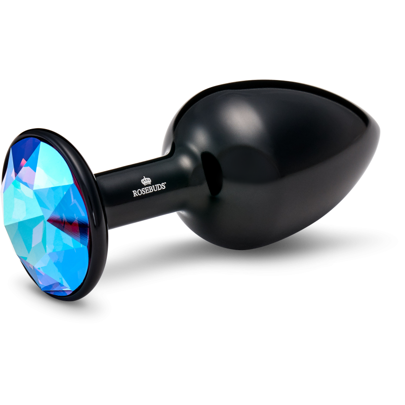 MEDIUM ALUMINUM BLACK CRYSTAL