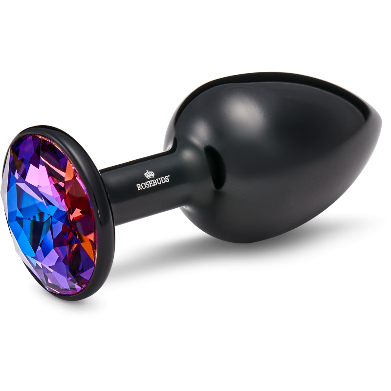 MEDIUM ALUMINUM BLACK CRYSTAL