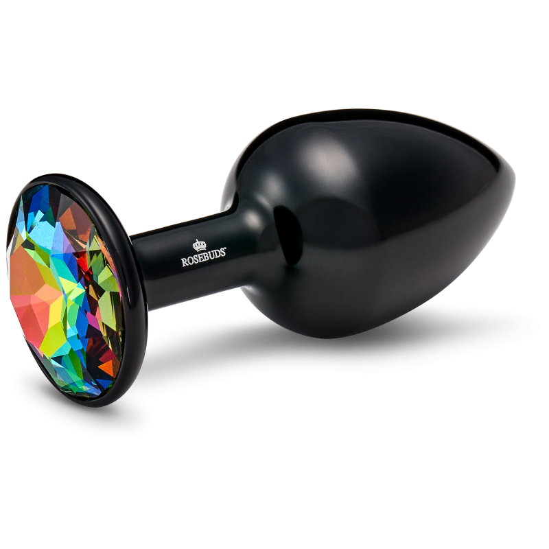 MEDIUM ALUMINUM BLACK CRYSTAL