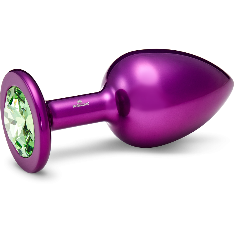 EXTRA LARGE ALUMINUM PURPLE CRYSTAL