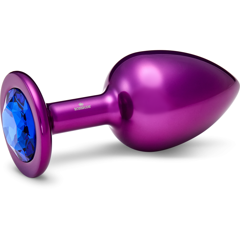 EXTRA LARGE ALUMINUM PURPLE CRYSTAL