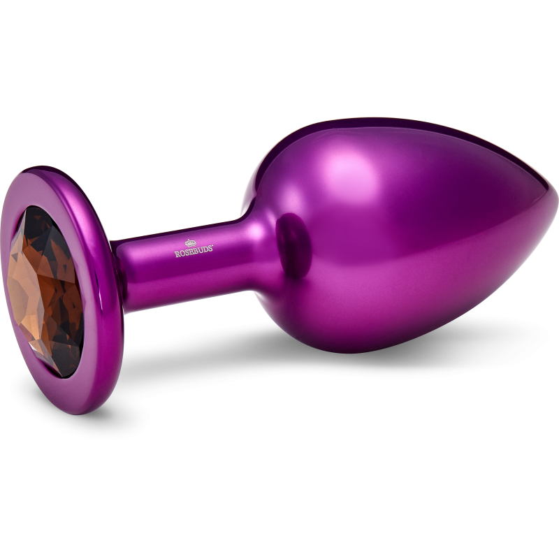 EXTRA LARGE ALUMINUM PURPLE CRYSTAL