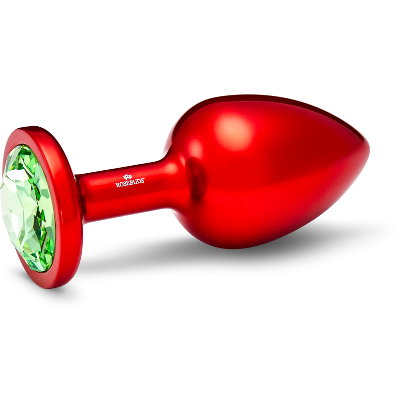 LARGE ALUMINUM RED CRYSTAL