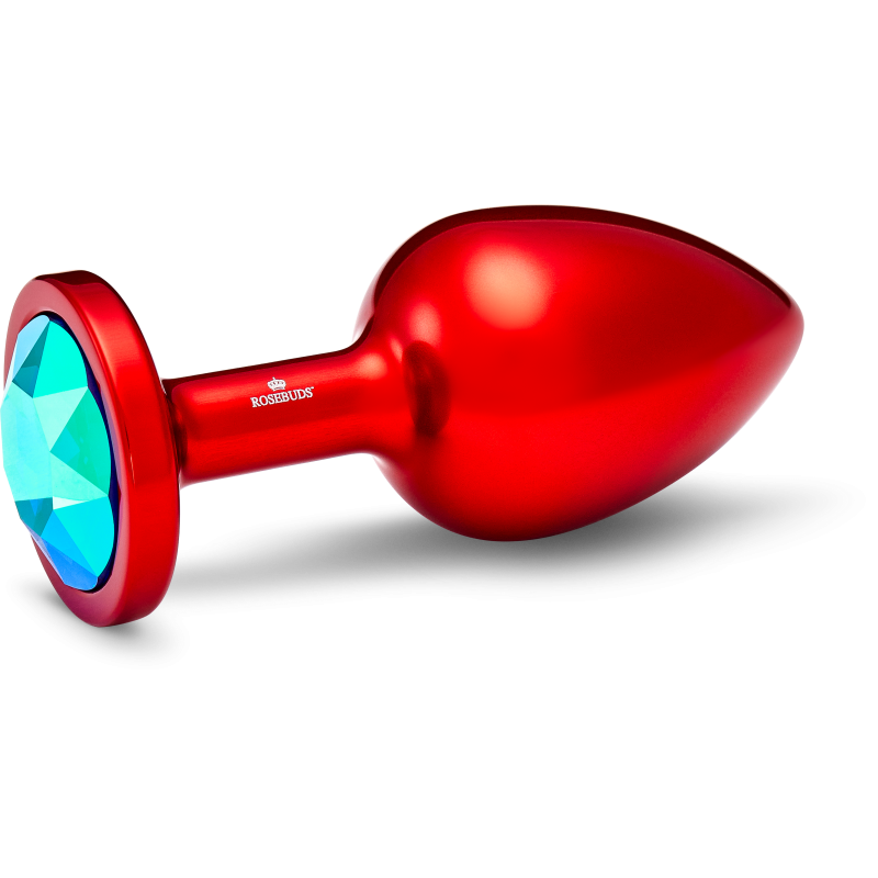 LARGE ALUMINUM RED CRYSTAL