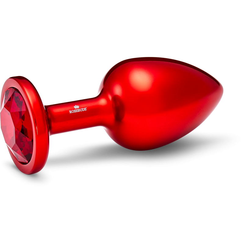 LARGE ALUMINUM RED CRYSTAL