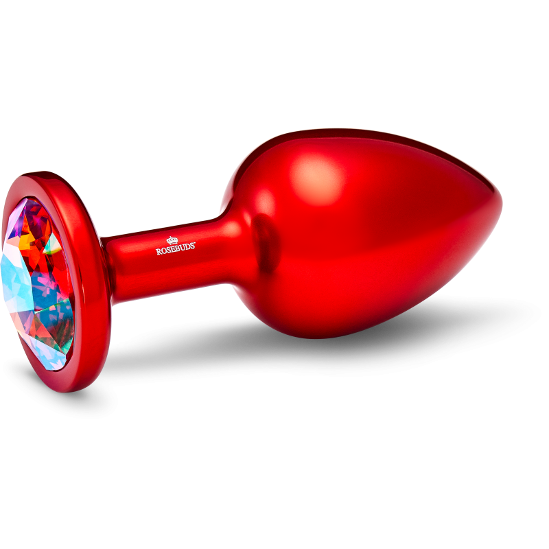 LARGE ALUMINUM RED CRISTAL