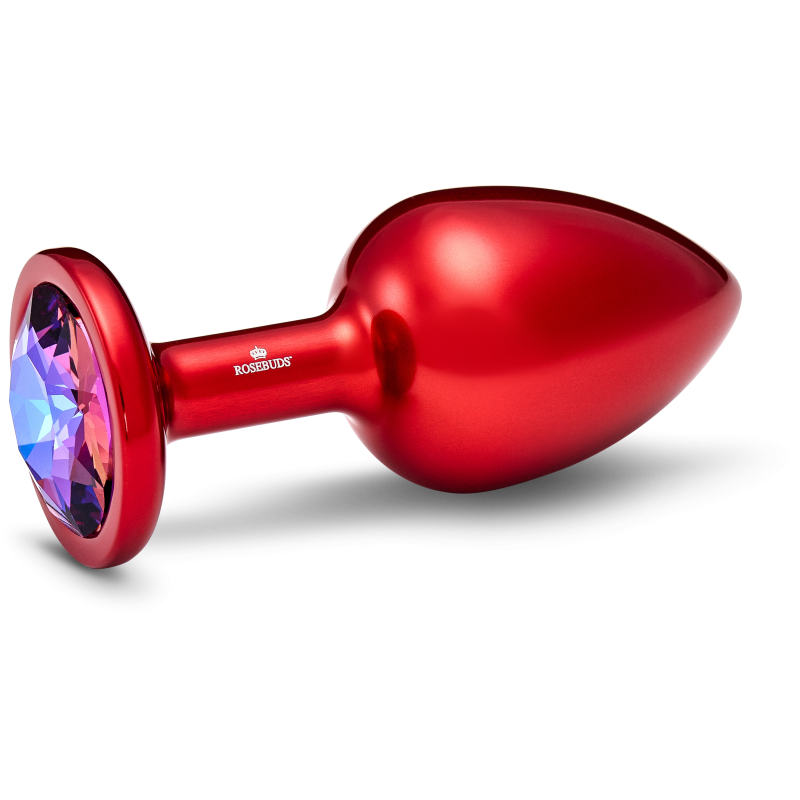 LARGE ALUMINUM RED CRISTAL