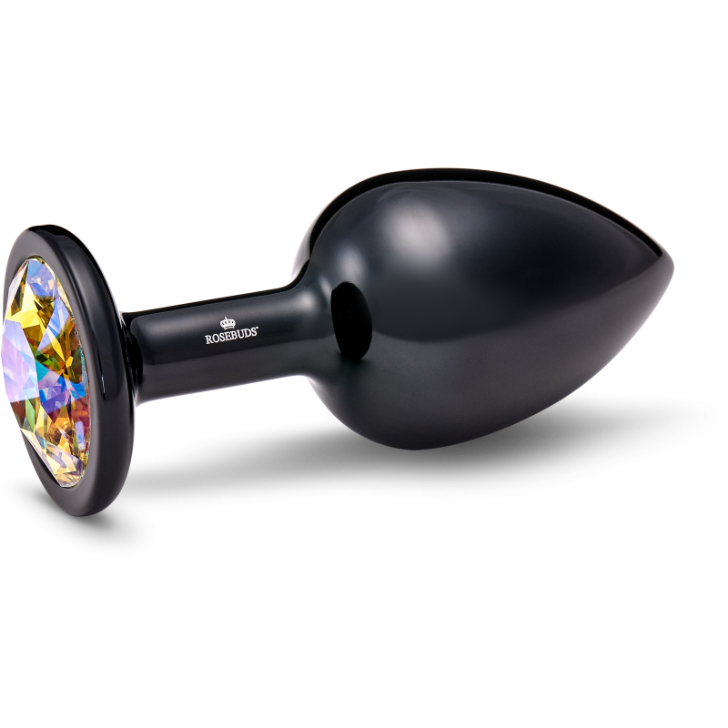 LARGE ALUMINUM BLACK CRISTAL