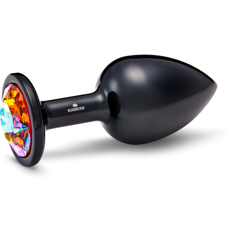 LARGE ALUMINUM BLACK CRYSTAL