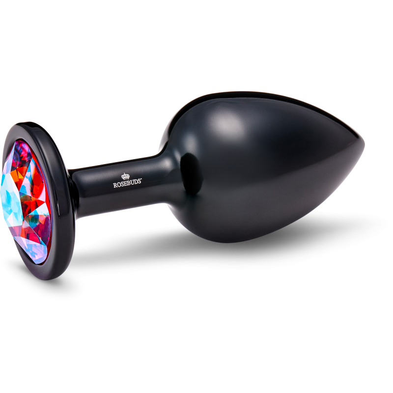 LARGE ALUMINUM BLACK CRISTAL