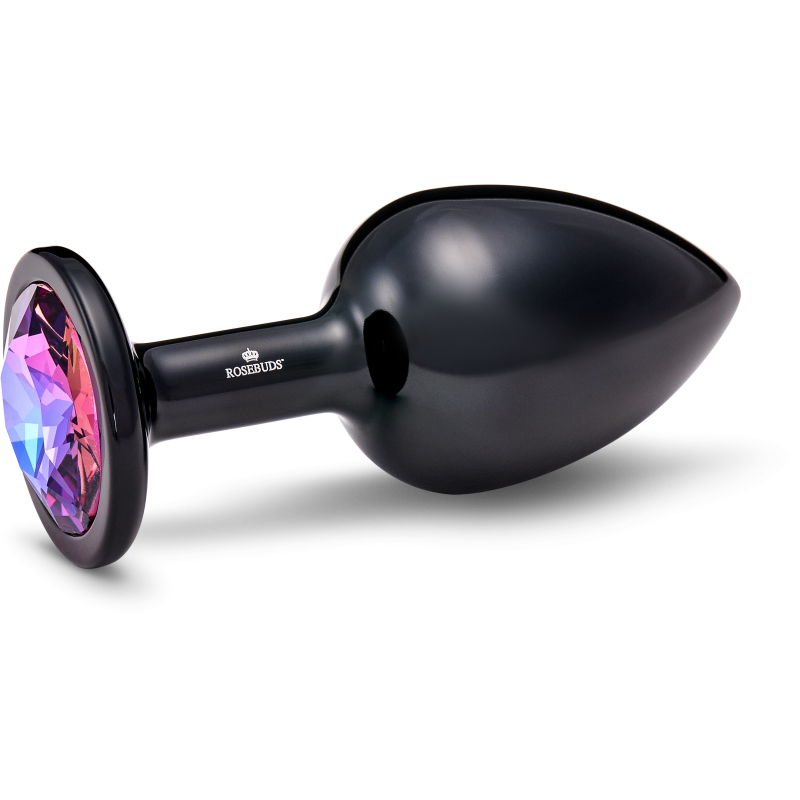 LARGE ALUMINUM BLACK CRISTAL