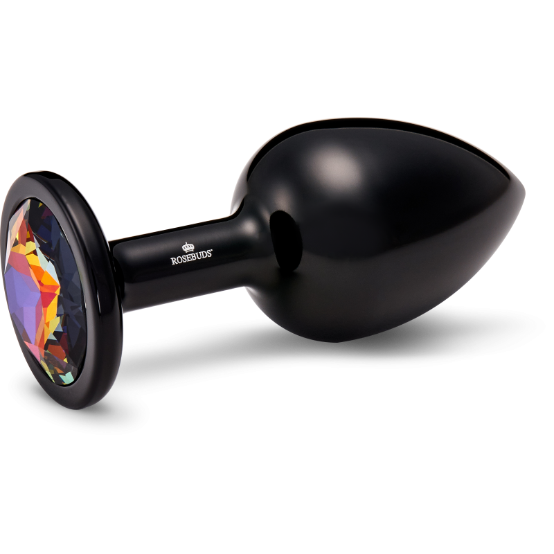 LARGE ALUMINUM BLACK CRISTAL