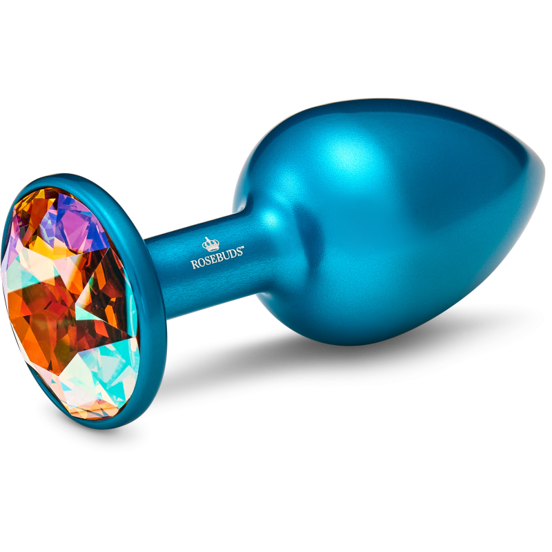 MEDIUM ALUMINUM BLUE CRISTAL