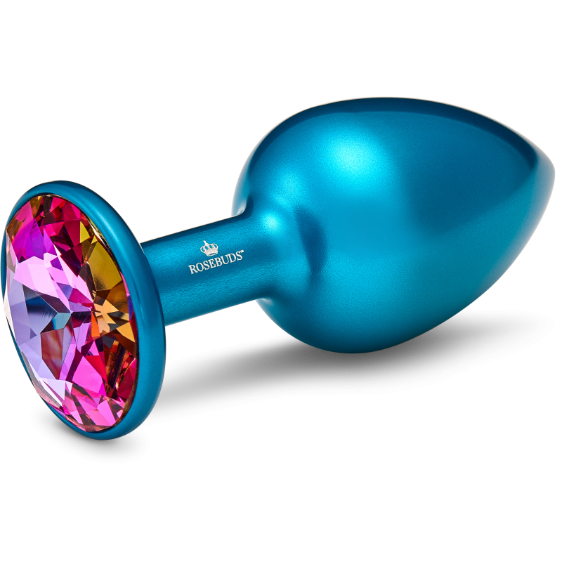 MEDIUM ALUMINUM BLUE CRISTAL