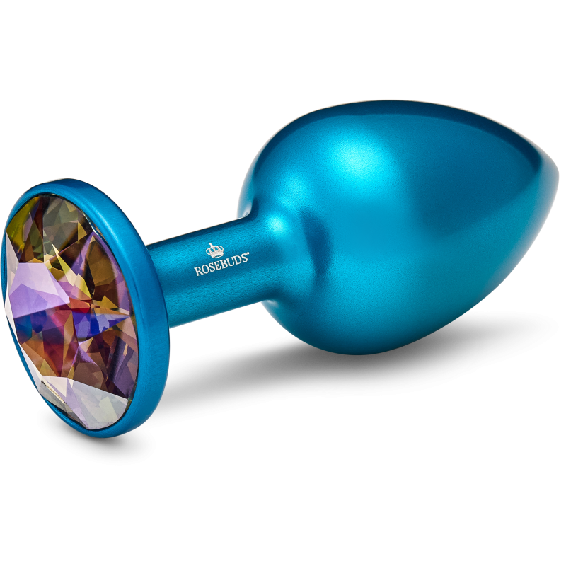 MEDIUM ALUMINUM BLUE CRISTAL