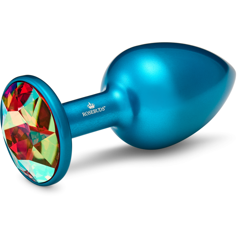 MEDIUM ALUMINUM BLUE CRISTAL