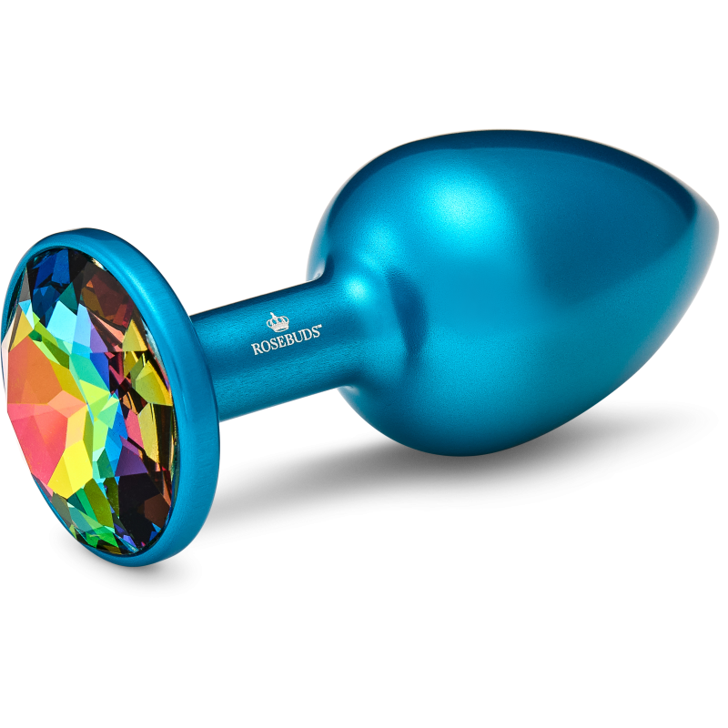 MEDIUM ALUMINUM BLUE CRISTAL