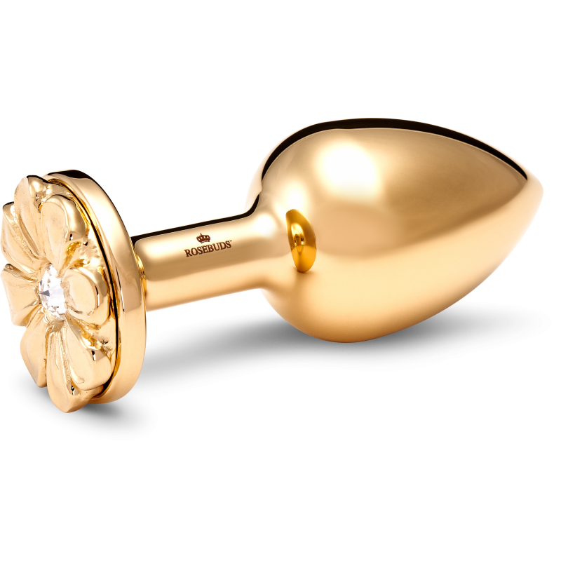 Medium Stainless Steel Gold Daisy Gold 8MM