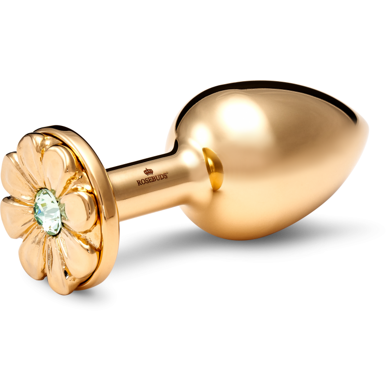 Medium Stainless Steel Gold Daisy Gold 8MM