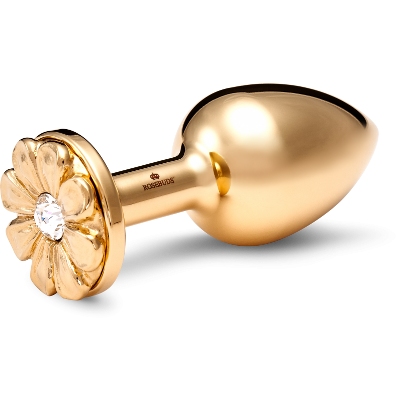 Medium Stainless Steel Gold Daisy Gold 8MM