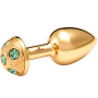 Medium Inox Gold Strassbud Gold Crystal